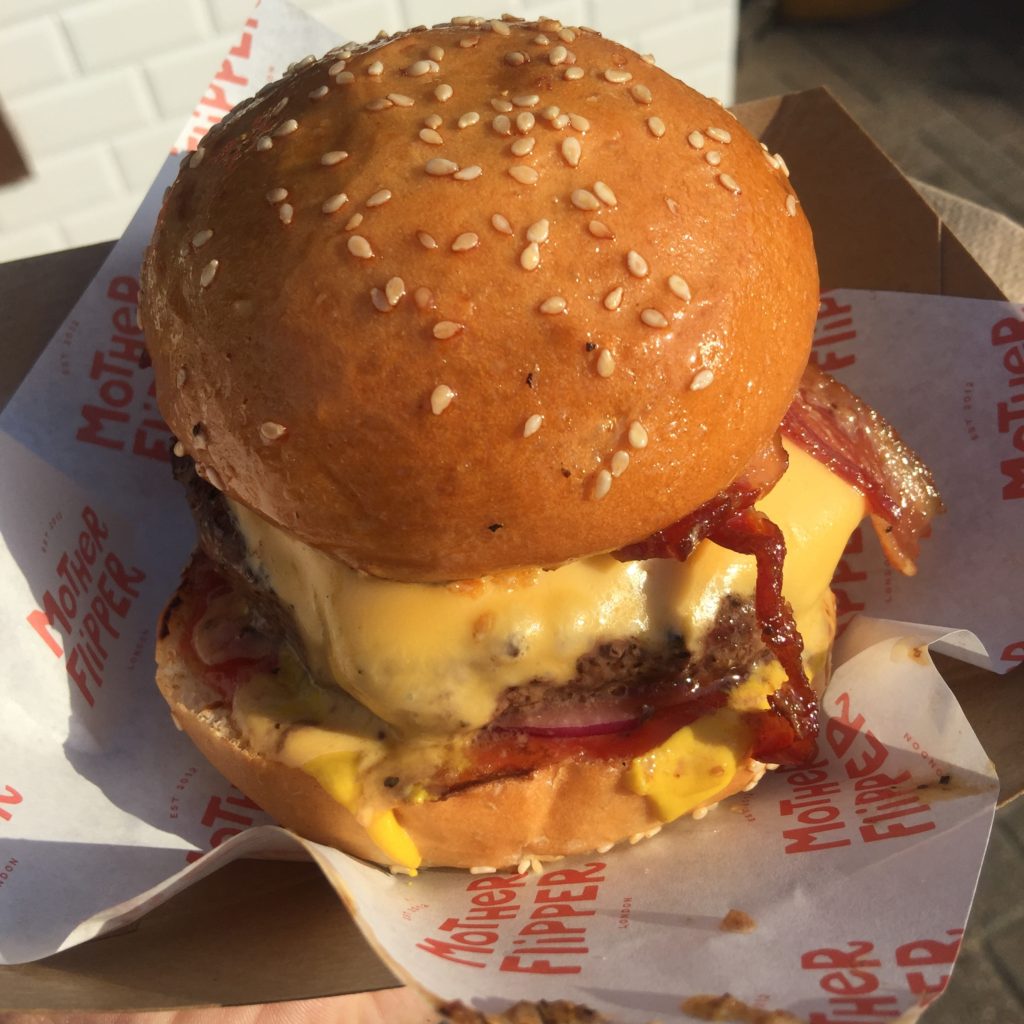 photo of burger from Motherflipper
